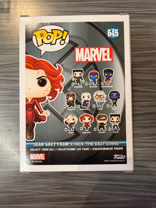 Funko POP! Marvel: Jean Grey (Signed/Famke Janssen/JSA) #645