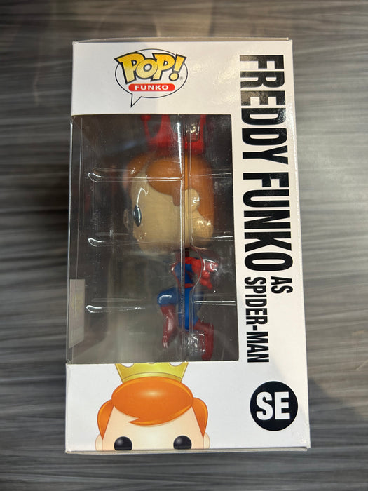 Funko POP! Funko: Freddy Funko As Spider-Man (Blacklight Battle)(4000PCS)(Damaged Box) [A] #SE