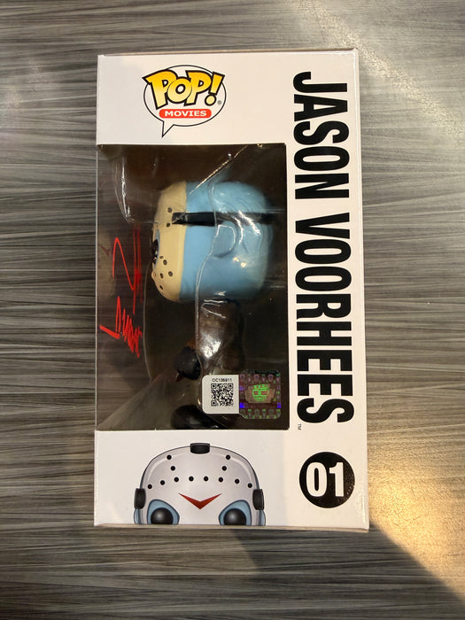 Funko POP! Movies: Friday The 13th - Jason Voorhees (Signed/Ari Lehman/OC) #01