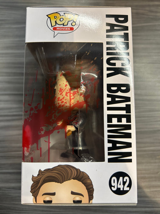 Funko POP! Movies: American Psycho - Patrick Bateman (CHASE)(Damaged Box) #942
