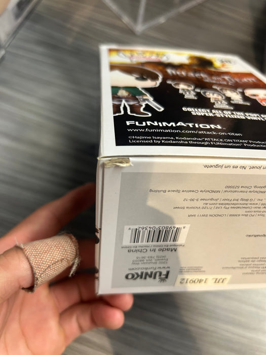 Funko POP! Animation: Attack on Titan - Eren Jaeger (Hot Topic Pre-Release)(Damaged Box) #20