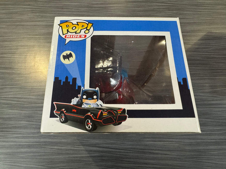 Funko POP! Rides: Batman Clasic TV Series - Batmobile (Toy Tokyo)(Red)(Damaged Box) #01