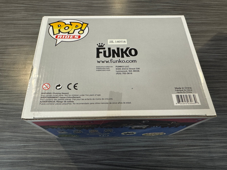 Funko POP! Rides: Batman Clasic TV Series - Batmobile (Toy Tokyo)(Red)(Damaged Box) #01