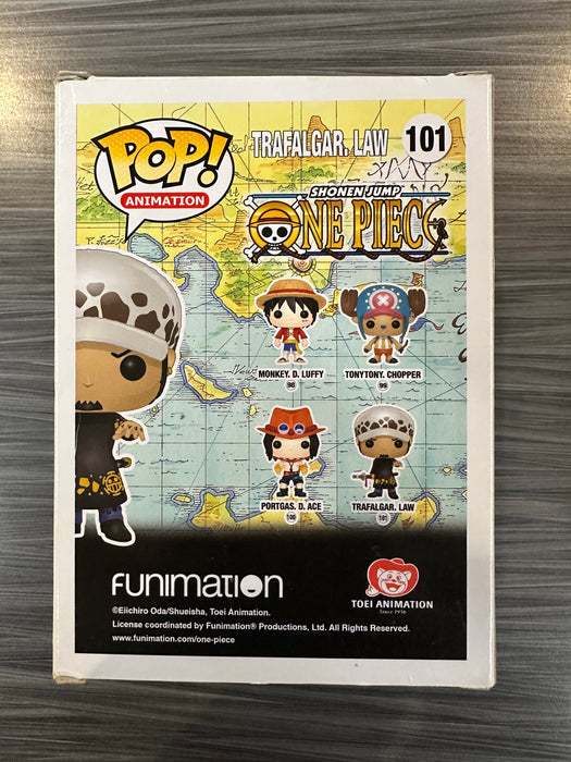 Funko POP! Animation: One Piece - Trafalgar Law (Damaged Box*)(2016)[D] #101