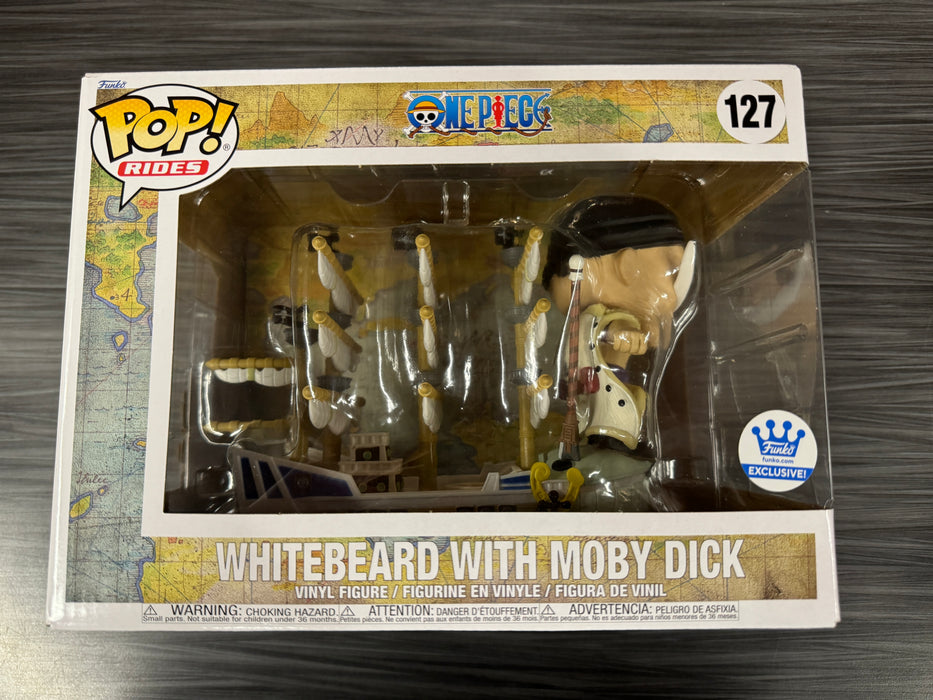 Funko POP Rides! One Piece: Whitebeard with Moby Dick (Funko)(Damaged Box) #127