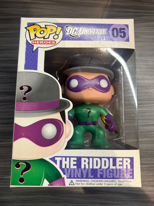 Funko POP! Heroes: DC Universe - The Riddler (Damaged Box) #05