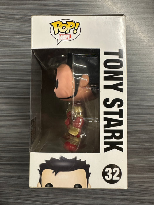 Funko POP! Marvel: Iron Man 3 - Tony Stark (2013 ToyCon)(Damaged Box) #32