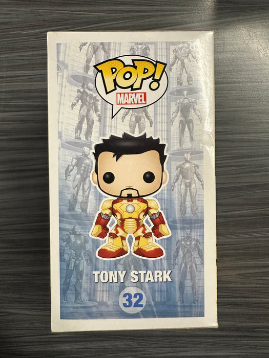 Funko POP! Marvel: Iron Man 3 - Tony Stark (2013 ToyCon)(Damaged Box) #32