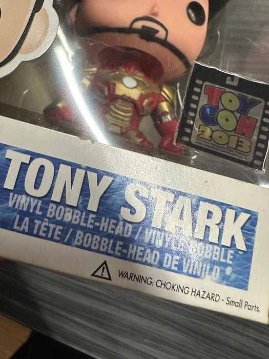 Funko POP! Marvel: Iron Man 3 - Tony Stark (2013 ToyCon)(Damaged Box) #32