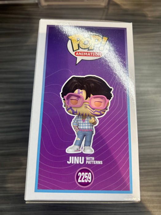 Funko POP! Animation: K-Pop Demon Hunters - Jinu with Patterns (CHASE)(Damaged Box)[A] #2259