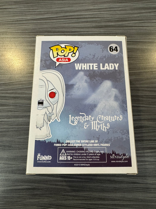Funko POP! Asia: Legendary Creatures & Myths - White Lady (GiTD)(2015 POP ASISA)(Damaged Box)[B] #64