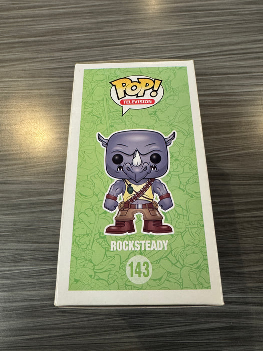 Funko POP! Television: Teenage Mutant Ninja Turtles - Rocksteady (Damaged Box)[B] #143