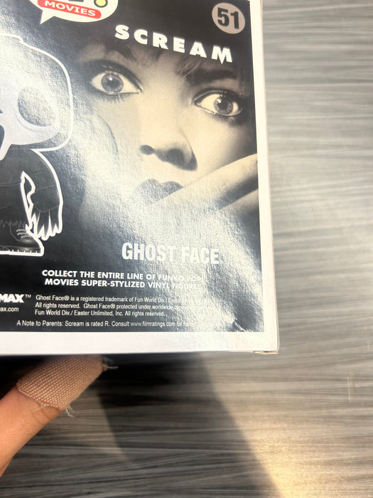 Funko POP! Movies: Scream - Ghost Face (Damaged Box)[C] #51