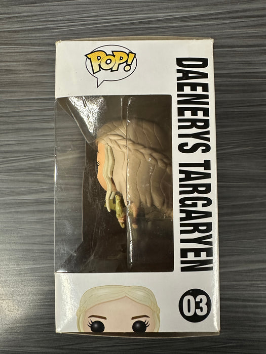 Funko POP! Game of Thrones: Daenerys Targaryen [w/ Viserion] (Damaged Box) #03