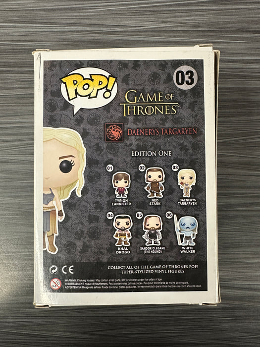 Funko POP! Game of Thrones: Daenerys Targaryen [w/ Viserion] (Damaged Box) #03