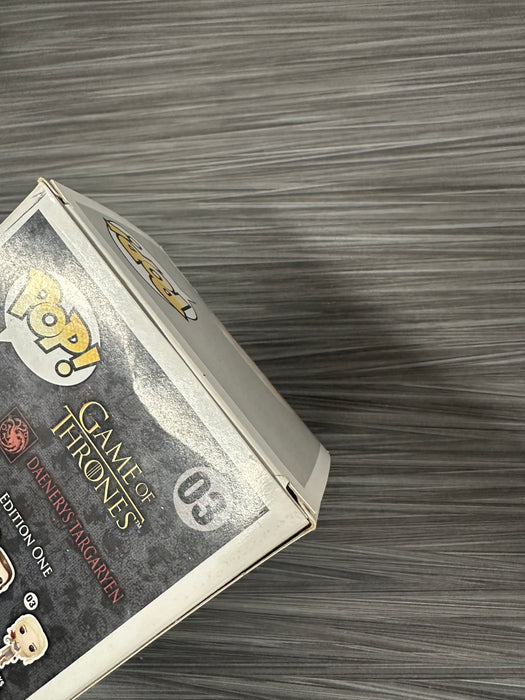 Funko POP! Game of Thrones: Daenerys Targaryen [w/ Viserion] (Damaged Box) #03