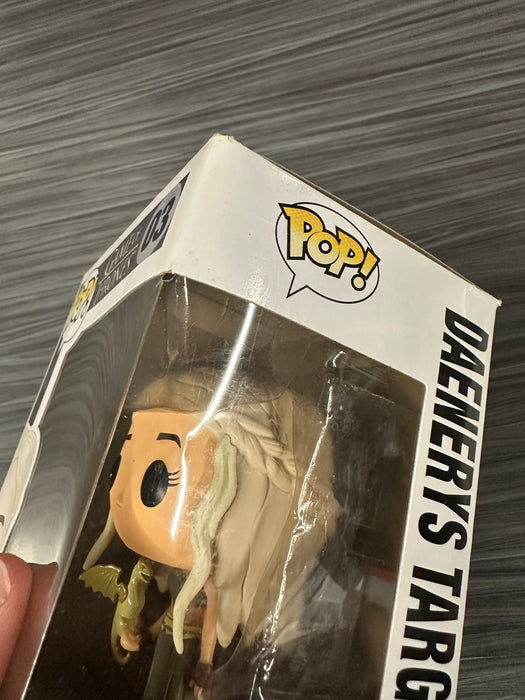 Funko POP! Game of Thrones: Daenerys Targaryen [w/ Viserion] (Damaged Box) #03
