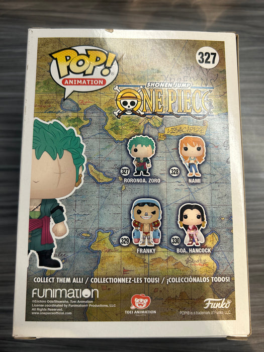Funko POP! Animation: Shonen Jump One Piece - Roronoa. Zoro [2019] (Damaged Box)[B] #327