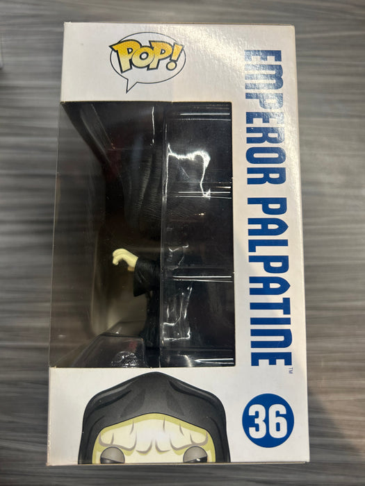 Funko POP! Star Wars: Emperor Palpatine [White Face] (Damaged Box)[B] #36