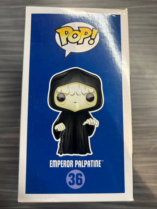 Funko POP! Star Wars: Emperor Palpatine [White Face] (Damaged Box)[B] #36