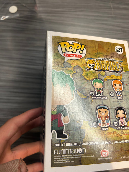 Funko POP! Animation: Shonen Jump One Piece - Roronoa. Zoro [2019] (Damaged Box)[A] #327