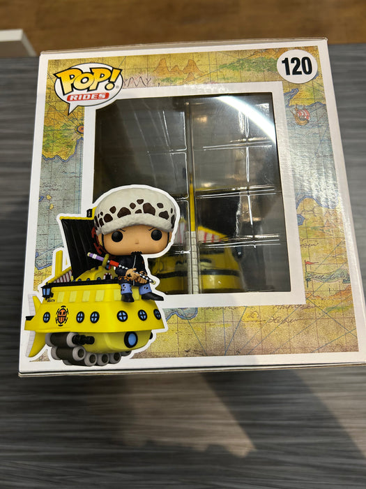 Funko POP! Rides: One Piece - Trafalgar Law w/ Polar Tang (2023 Wondrous Convention)(Damaged Box)[A] #120