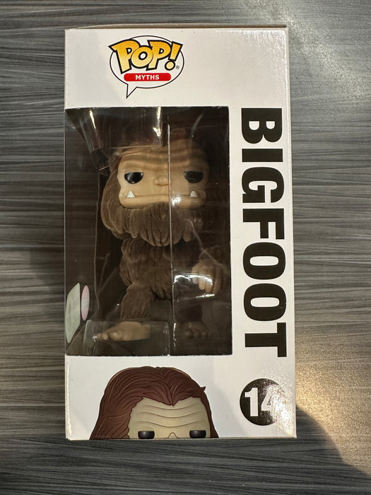 Funko POP! Myths - Bigfoot (Flocked)(2018 ECCC)(3000PCS)(Damaged Box) #14