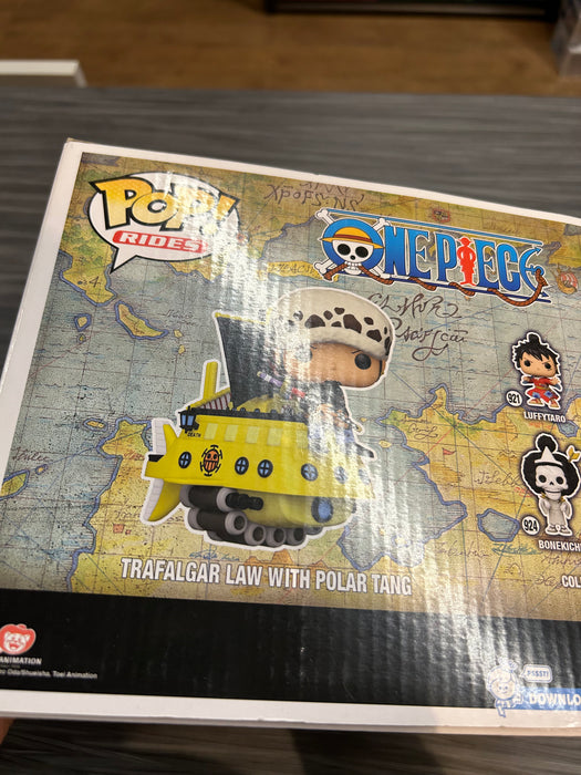 Funko POP! Rides: One Piece - Trafalgar Law w/ Polar Tang (2023 Wondrous Convention)(Damaged Box)[A] #120
