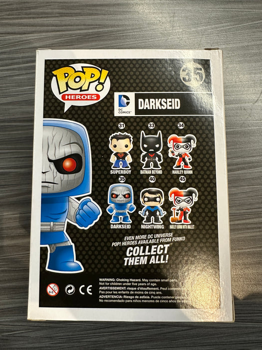 Funko POP! Heroes: DC Comics - Darkseid (GiTD)(Gemini Collectibles)(Damaged Box) [A] #35