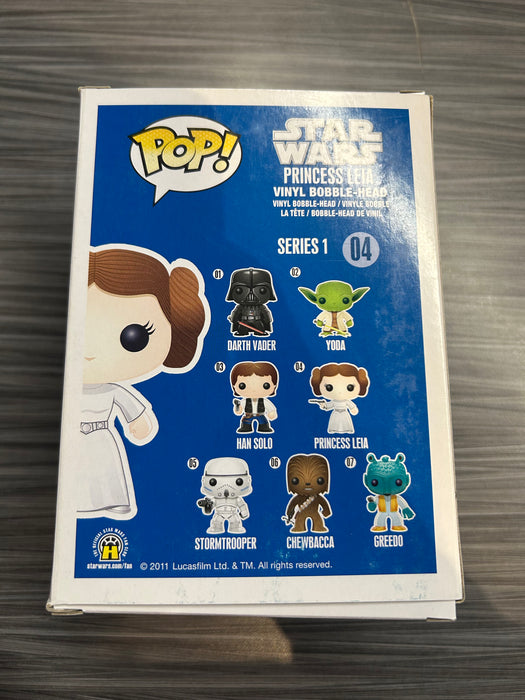 Funko POP! Star Wars: Princess Leia[Small Font](Damaged Box*)[A] #04