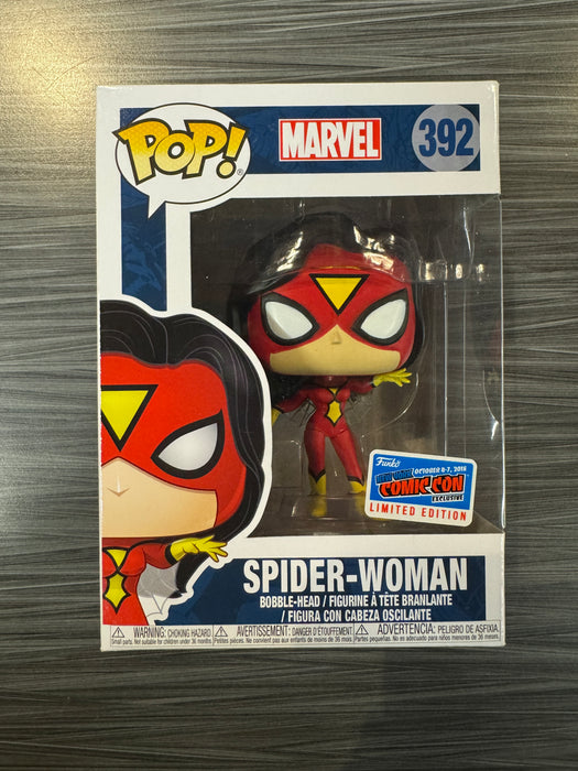 Funko POP! Marvel: Spider-Woman (2018 NYCC)(Damaged Box) #392