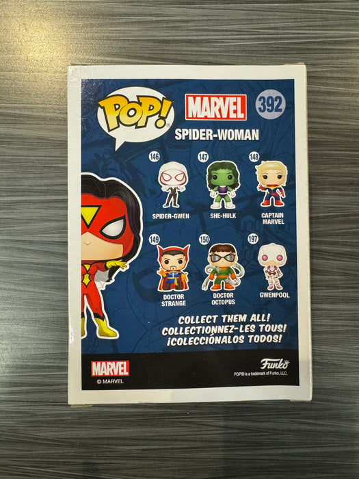 Funko POP! Marvel: Spider-Woman (2018 NYCC)(Damaged Box) #392