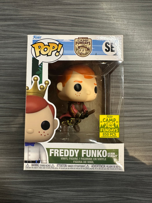 Funko POP! Camp Fundays: Freddy Funko As Ron Weasley (2023 Camp Fundays)(850 PCS)(Damaged Box)[A] #SE