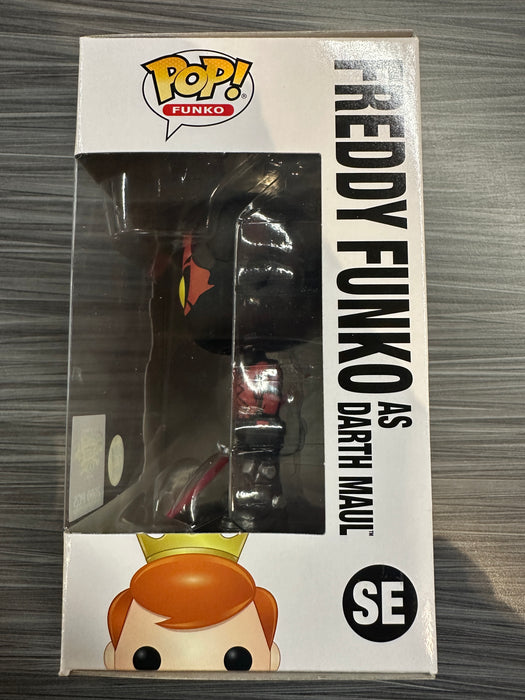 Funko POP! Funko: Freddy Funko As Darth Maul (GiTD)(Blacklight Battle)(2000 PCS)(Damaged Box)[A]#SE