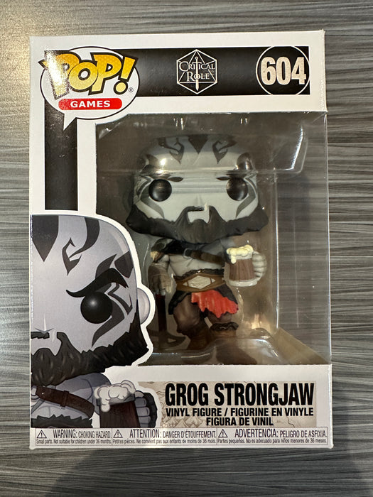 Funko POP! Games: Critical Role - Grog Strongjaw (Damaged Box) #604