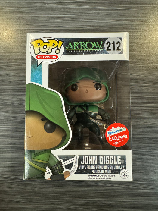 Funko POP! Television: Arrow - John Diggle (FugitiveToys)(Damaged Box)[A] #212