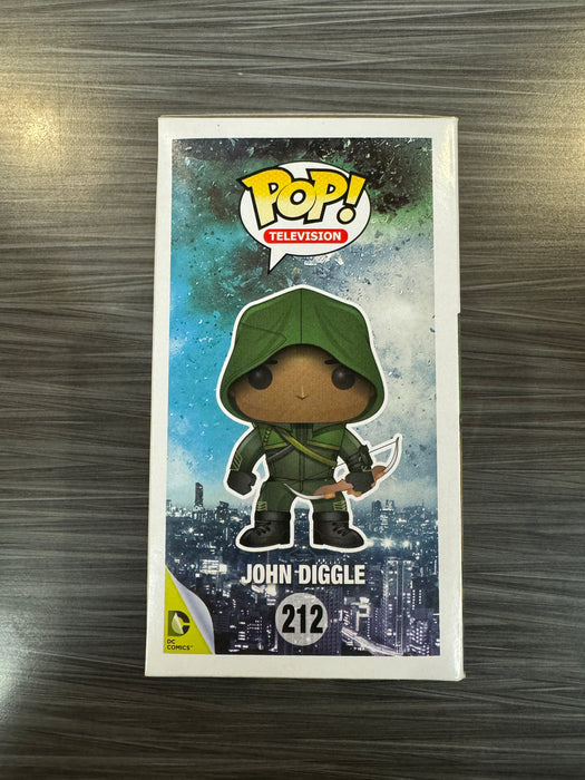 Funko POP! Television: Arrow - John Diggle (FugitiveToys)(Damaged Box)[A] #212