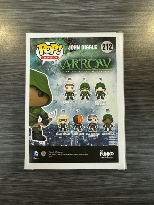 Funko POP! Television: Arrow - John Diggle (FugitiveToys)(Damaged Box)[A] #212