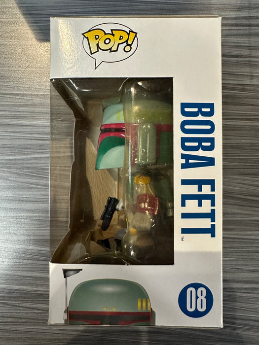 Funko POP! Star Wars: Boba Fett [Blue Box] (Damaged Box) #08