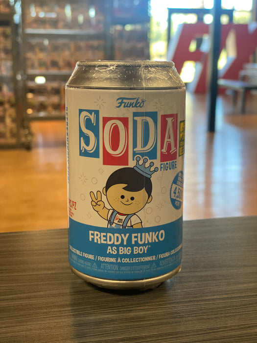 Funko POP! Soda Figure: Freddy Funko As Big Boy (2023 Camp Fundays)(4,500 PCS)