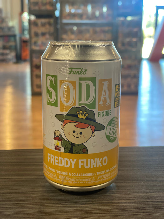 Funko POP! Soda Figure: Freddy Funko (2023 Camp Fundays)(1,700 PCS)