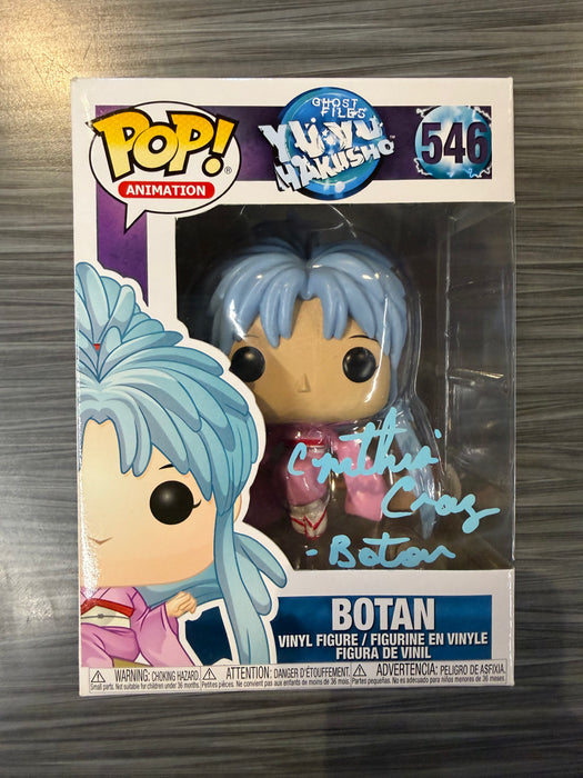 Funko POP! Animation: Yu Yu Hakusho - Botan (Signed/Cynthia Cranz/JSA)(Damaged Box) #546
