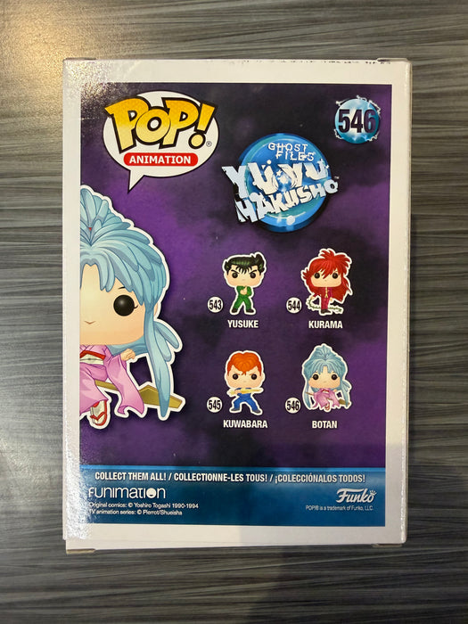 Funko POP! Animation: Yu Yu Hakusho - Botan (Signed/Cynthia Cranz/JSA)(Damaged Box) #546
