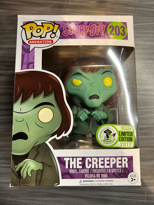 Funko POP! Animation: Scooby Doo - The Creeper (2017 ECCC)(Damaged Box) #203