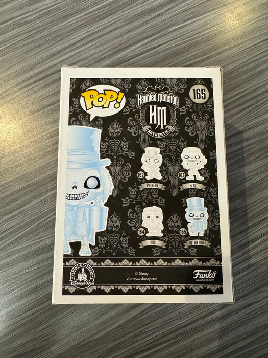Funko POP! The Haunted Mansion: Hatbox Ghost (GiTD)(2016 SDCC)(Damaged Box) #165