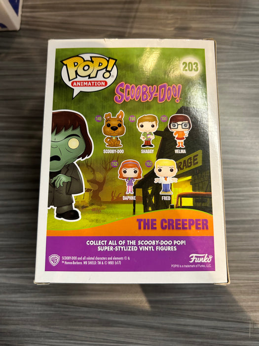 Funko POP! Animation: Scooby Doo - The Creeper (2017 ECCC)(Damaged Box) #203