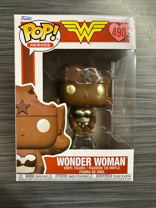 Funko POP! Heroes: Wonder Woman [Valentines Chocolate] #490