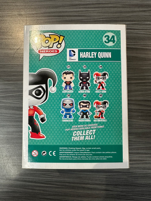 Funko POP! Heroes: DC Comics - Harley Quinn (Conquest Comics)(Damaged Box) #34