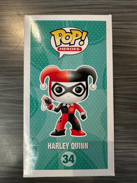 Funko POP! Heroes: DC Comics - Harley Quinn (Conquest Comics)(Damaged Box) #34