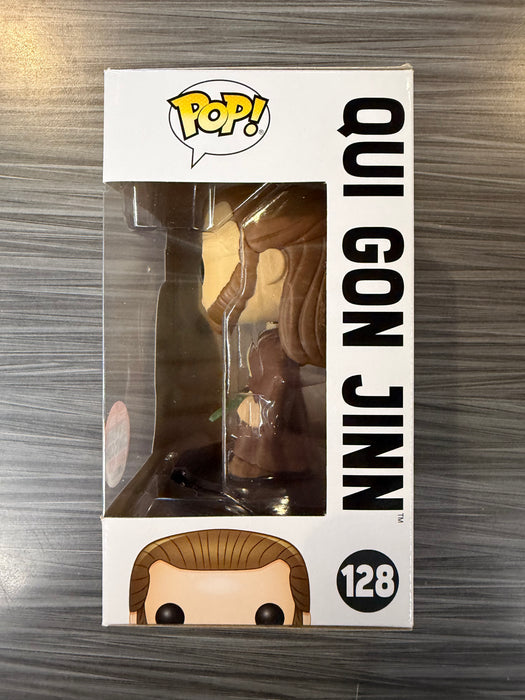 Funko POP! Star Wars: Qui Gon Jinn (2016 NYCC)(Damaged Box)[B] #128